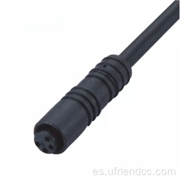 M8 Cables de conector de plástico